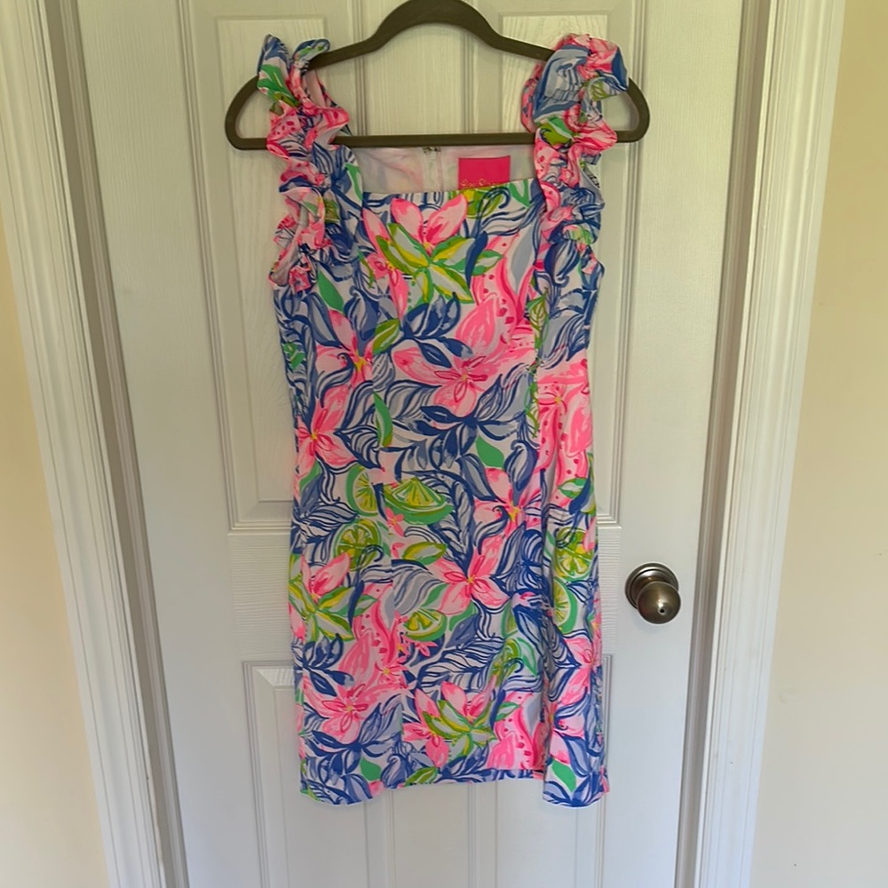 Lilly Pulitzer Vibrant Floral Dress